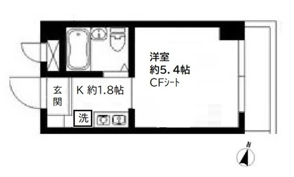 カレッジハイツ稲毛の物件間取画像
